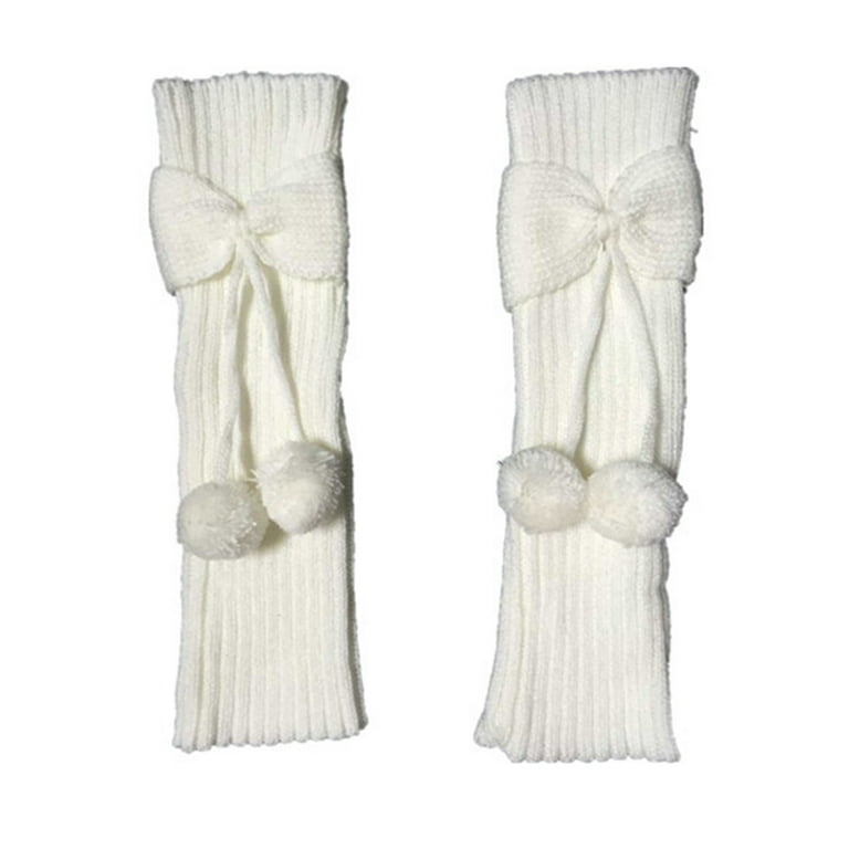 Women Winter Crochet Boot Cuff Shell Knitted Topper Boot Socks Leg Warmers Fine